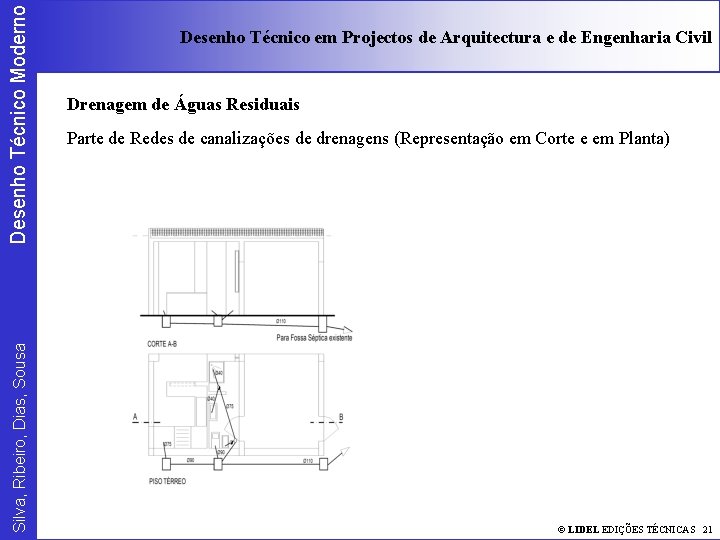 Desenho Técnico Moderno Silva, Ribeiro, Dias, Sousa Desenho Técnico em Projectos de Arquitectura e