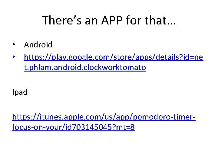 There’s an APP for that… • Android • https: //play. google. com/store/apps/details? id=ne t. There’s an APP for that… • Android • https: //play. google. com/store/apps/details? id=ne t.