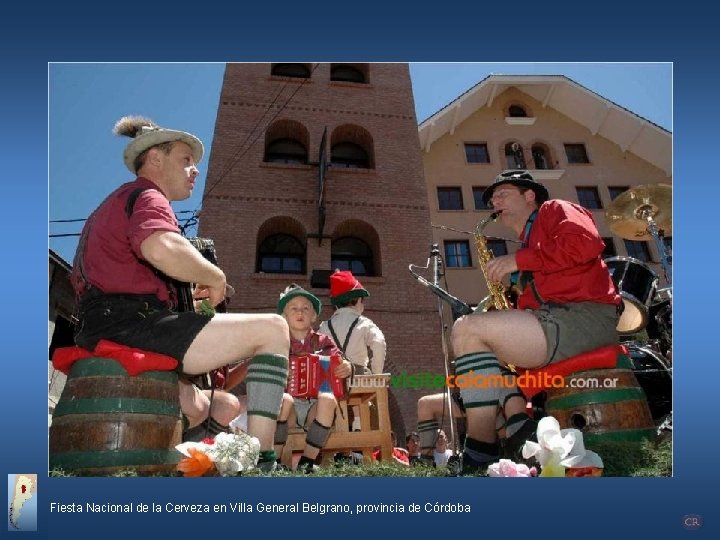 Fiesta Nacional de la Cerveza en Villa General Belgrano, provincia de Córdoba 