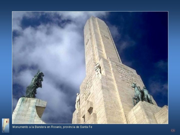 Monumento a la Bandera en Rosario, provincia de Santa Fe 