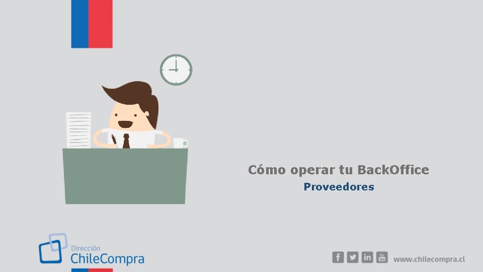 Cómo operar tu Back. Office Proveedores 