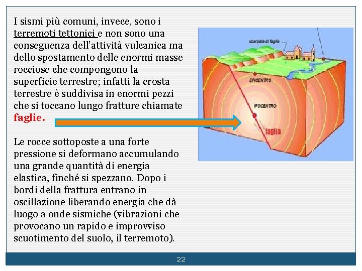 I sismi più comuni, invece, sono i terremoti tettonici e non sono una conseguenza