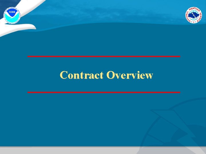 Contract Overview 