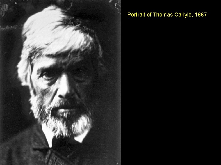Portrait of Thomas Carlyle, 1867 