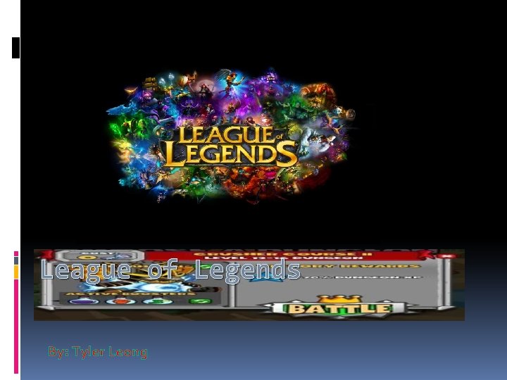 League of Legends By: Tyler Leong 