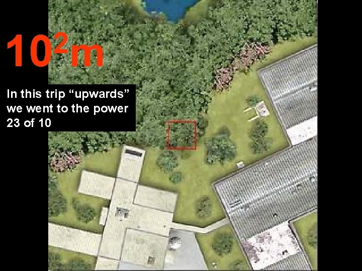 2 10 m In this trip “upwards” we went to the power 23 of