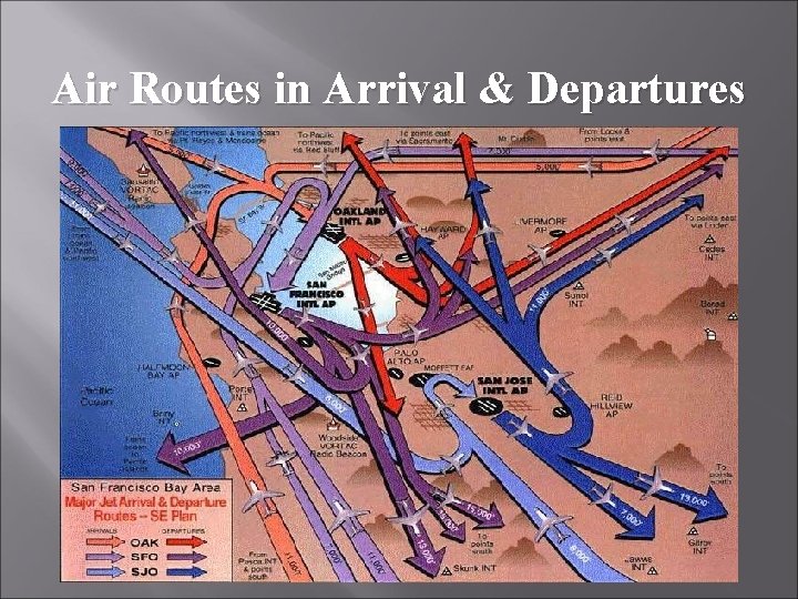 Air Routes in Arrival & Departures 