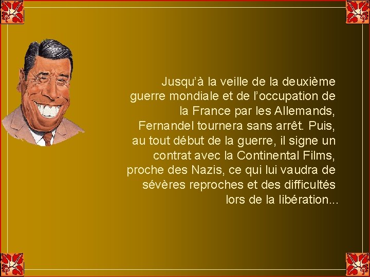 Jusqu’à la veille de la deuxième guerre mondiale et de l’occupation de la France Jusqu’à la veille de la deuxième guerre mondiale et de l’occupation de la France