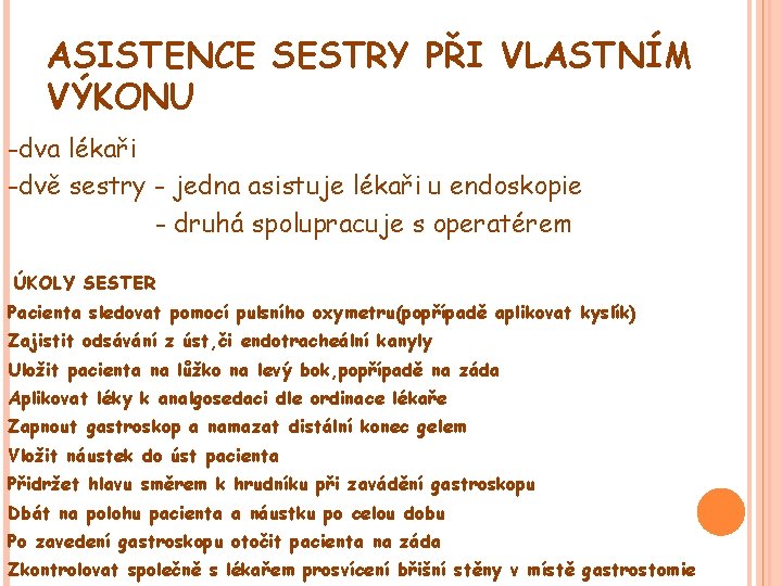 ASISTENCE SESTRY PŘI VLASTNÍM VÝKONU -dva lékaři -dvě sestry - jedna asistuje lékaři u ASISTENCE SESTRY PŘI VLASTNÍM VÝKONU -dva lékaři -dvě sestry - jedna asistuje lékaři u