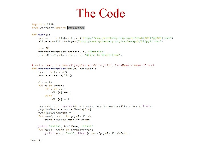 The Code 