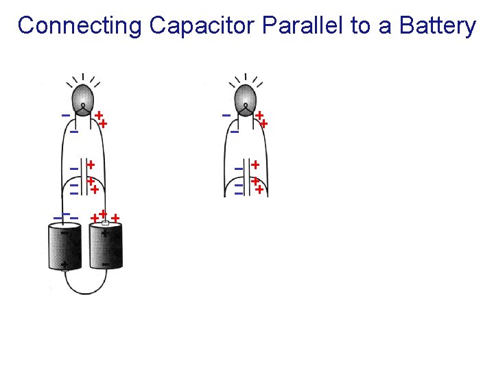 Connecting Capacitor Parallel to a Battery 