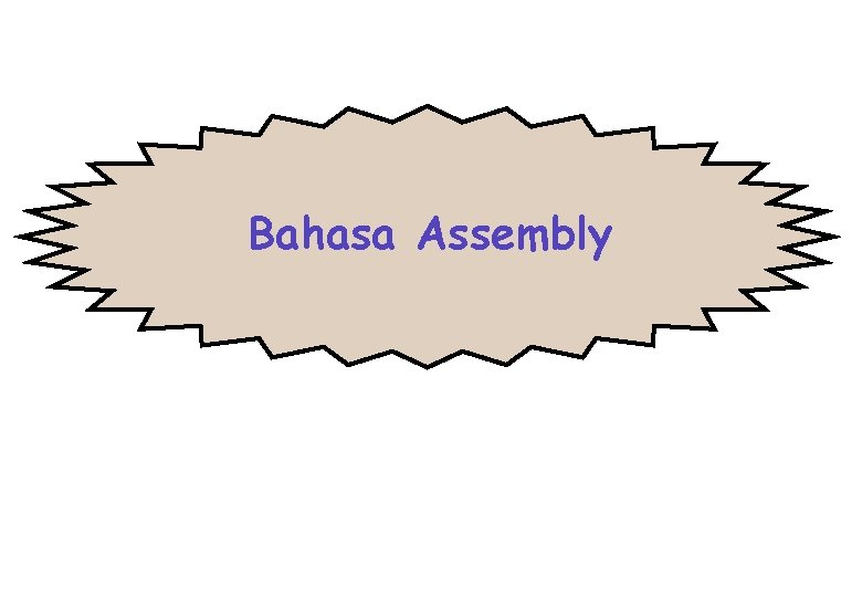 Bahasa Assembly 
