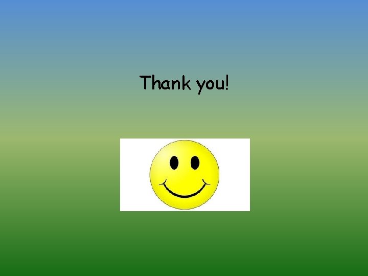 Thank you! 