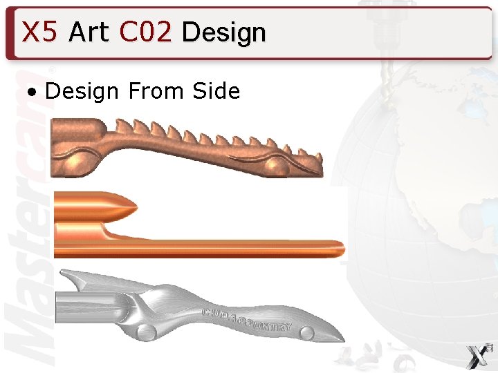 X 5 Art C 02 Design • Design From Side 