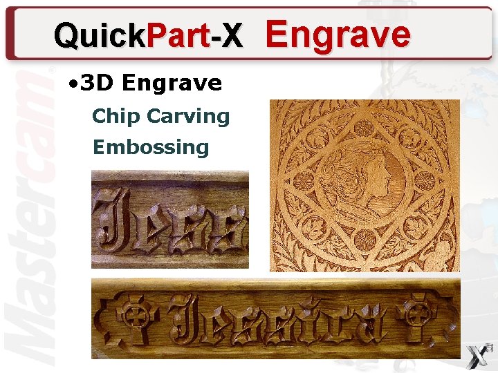 Quick. Part-X Engrave • 3 D Engrave Chip Carving Embossing 