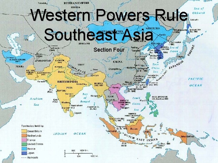 Western Powers Rule Southeast Asia Section Four 