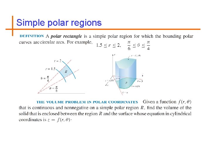 Simple polar regions 