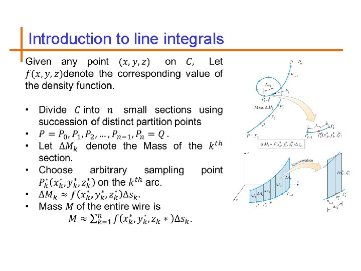 Introduction to line integrals 