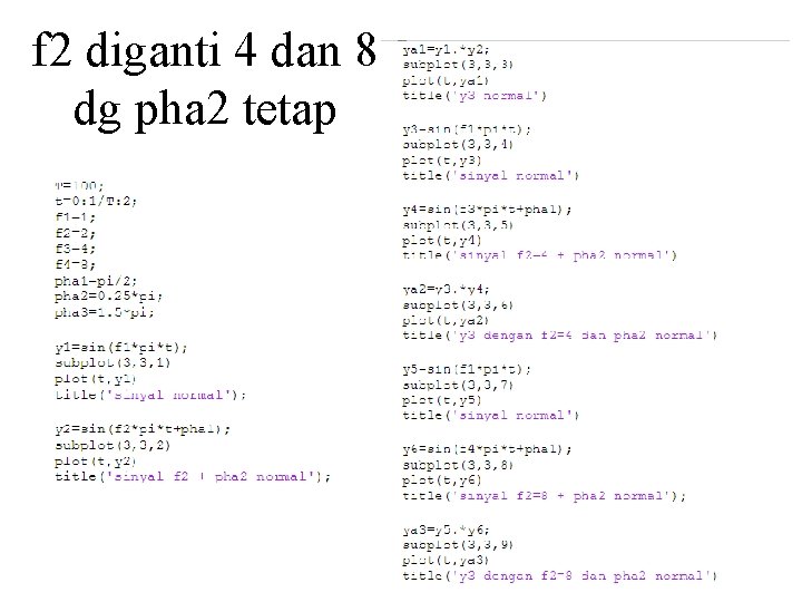 f 2 diganti 4 dan 8 dg pha 2 tetap 