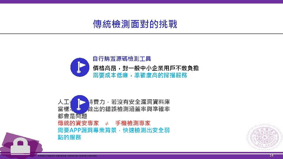 National Tsing Hua University Information Security Lab Security