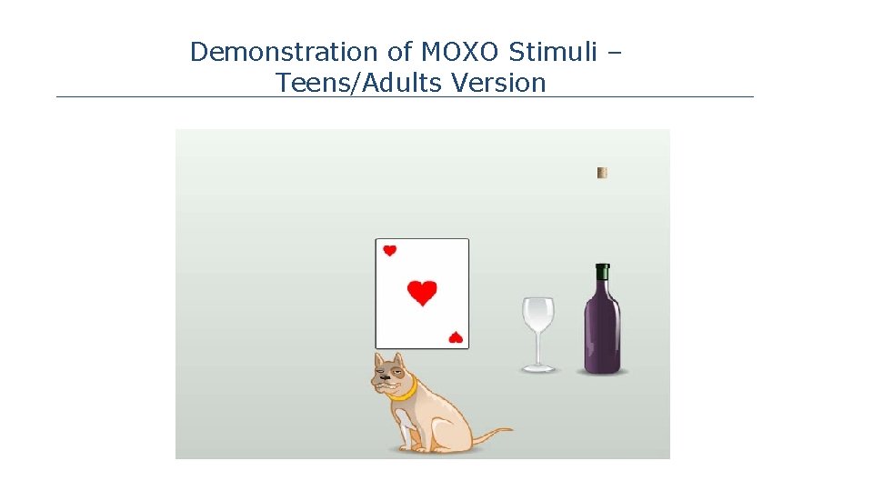 Demonstration of MOXO Stimuli – Teens/Adults Version 