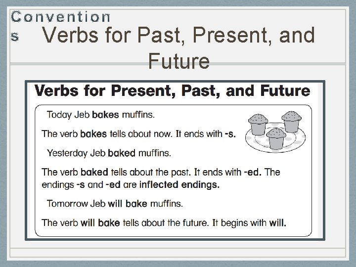 Verbs for Past, Present, and Future 