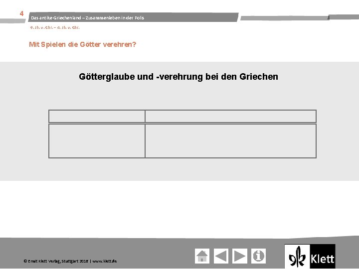 4 Das antike Griechenland – Zusammenleben in der Polis 9. Jh. v. Chr. –