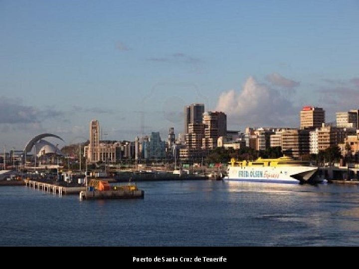 Puerto de Santa Cruz de Tenerife 