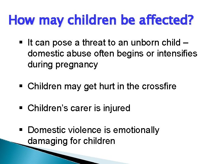 How may children be affected? § It can pose a threat to an unborn How may children be affected? § It can pose a threat to an unborn