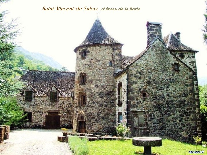 Saint-Vincent-de-Salers château de la Borie 