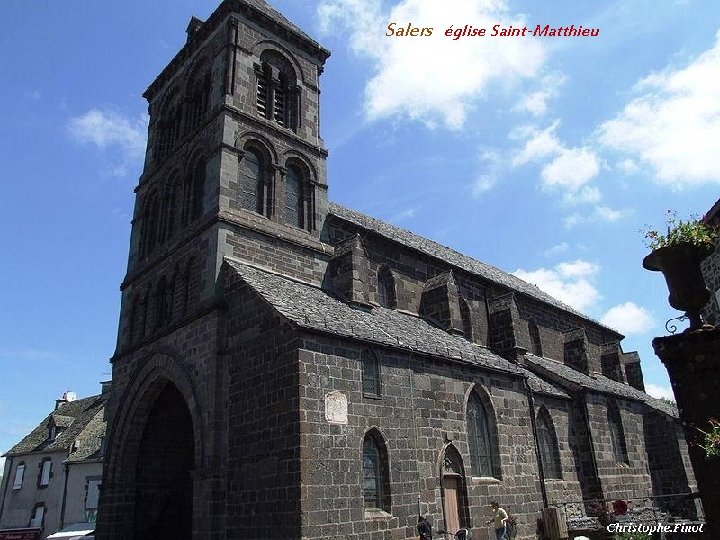 Salers église Saint-Matthieu 