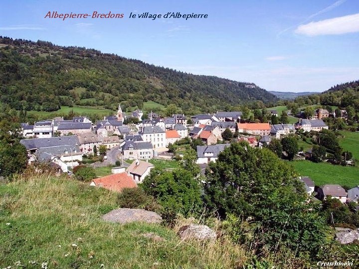 Albepierre-Bredons le village d’Albepierre 
