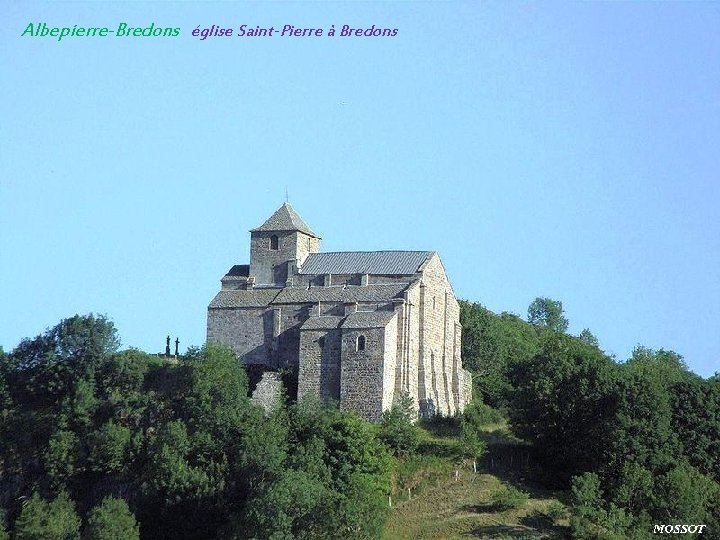 Albepierre-Bredons église Saint-Pierre à Bredons 