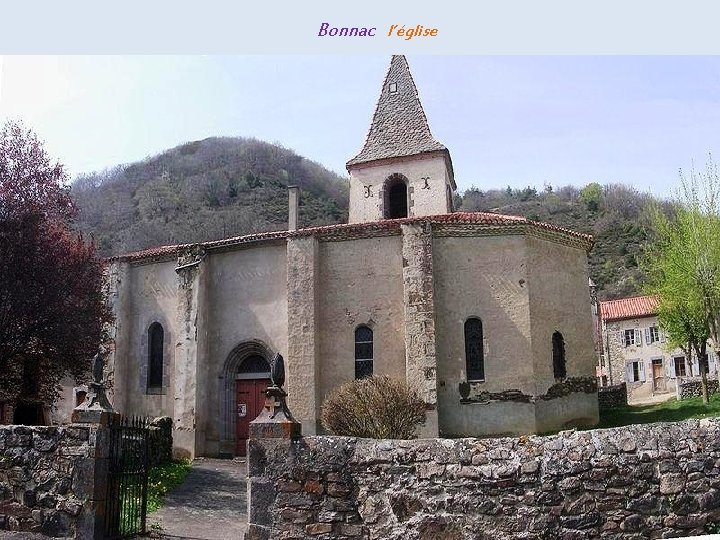 Bonnac l’église 