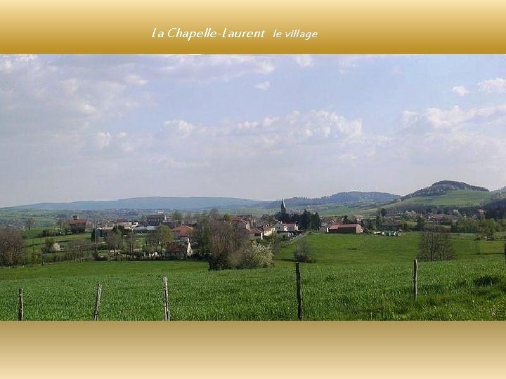 La Chapelle-Laurent le village 