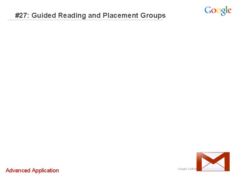 #27: Guided Reading and Placement Groups Advanced Application 