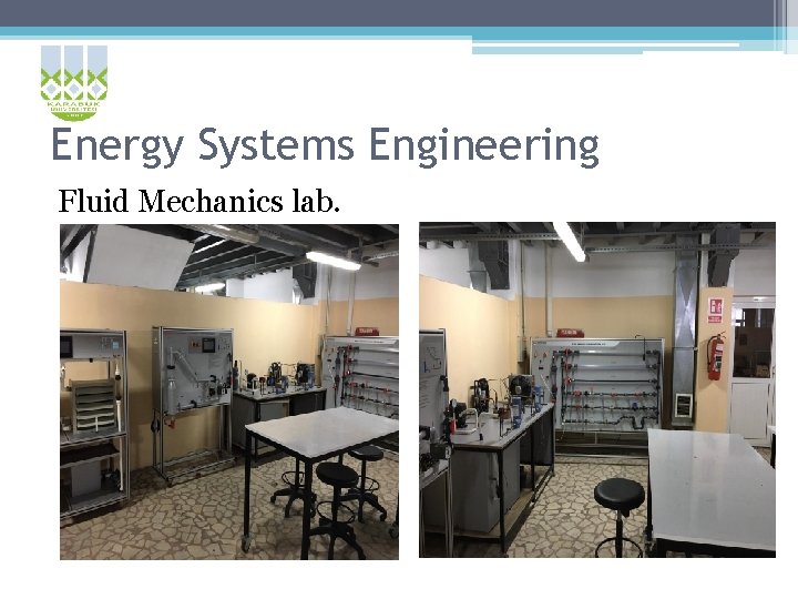 Energy Systems Engineering Fluid Mechanics lab. 