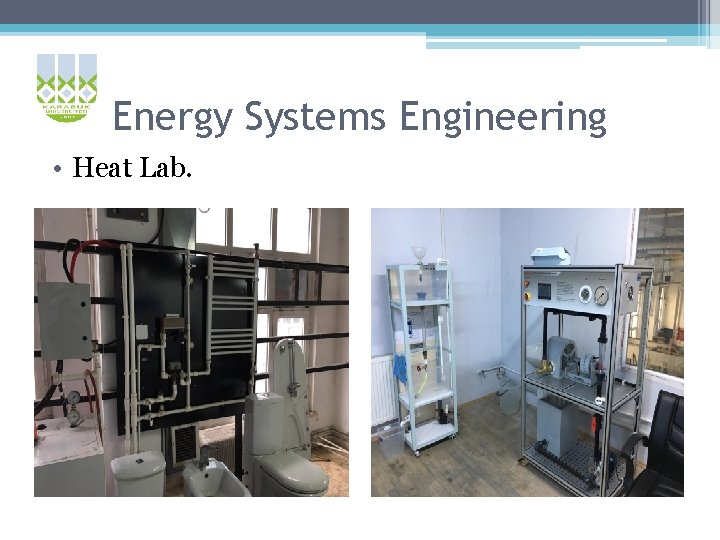 Energy Systems Engineering • Heat Lab. 