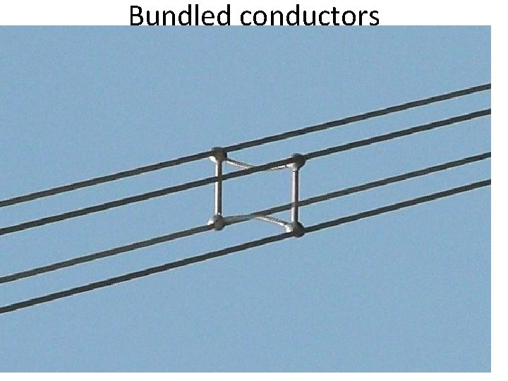 Bundled conductors 