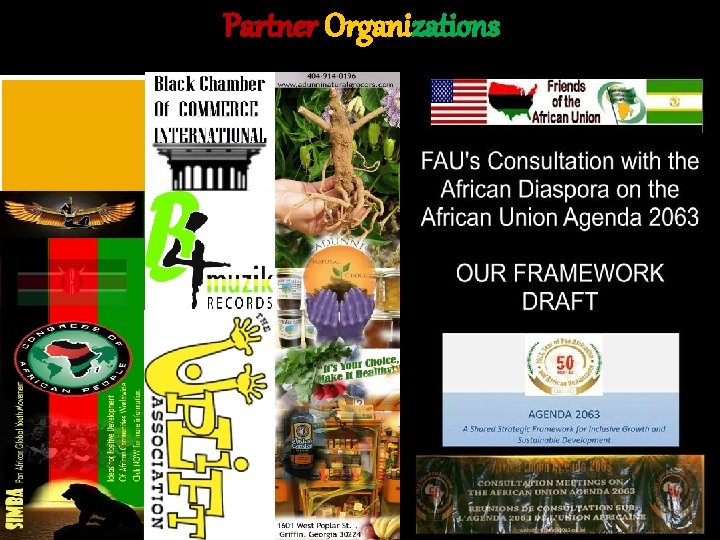 Partner Organizations � 