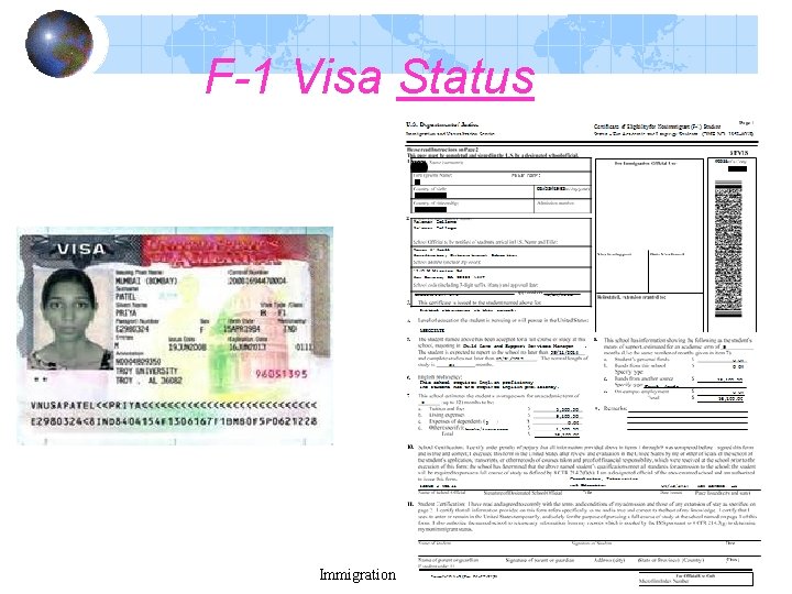 F-1 Visa Status Immigration Information 2 