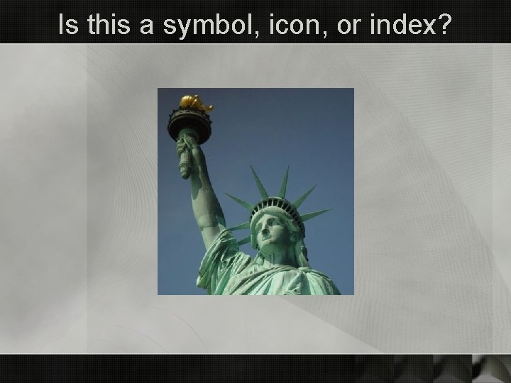 Is this a symbol, icon, or index? 