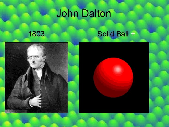 John Dalton 1803 Solid Ball + 