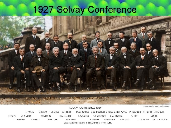 1927 Solvay Conference 