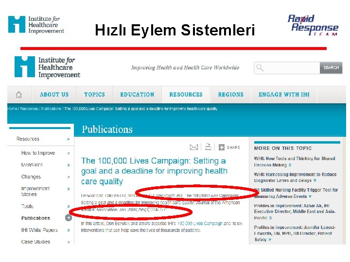 Hızlı Eylem Sistemleri 