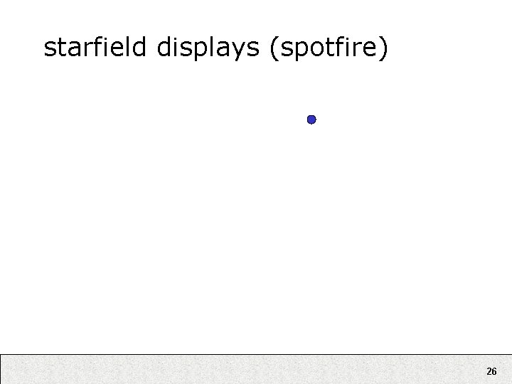 starfield displays (spotfire) 26 