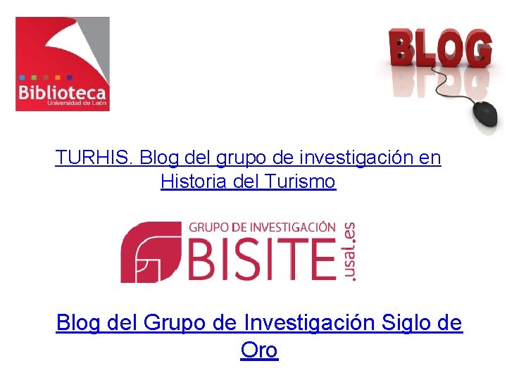 TURHIS. Blog del grupo de investigación en Historia del Turismo Blog del Grupo de