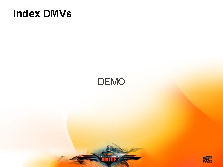 Index DMVs DEMO 