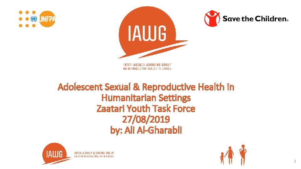 Asrh Adolescent Sexual Reproductive Health in Humanitarian Settings Zaatari