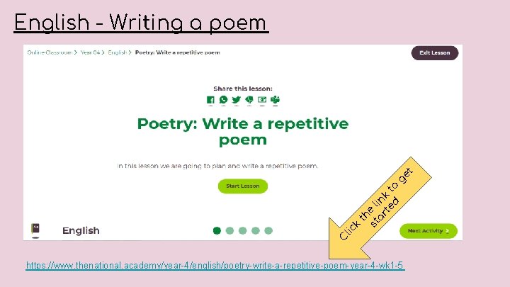 C lic k th st e l ar in te k t d o